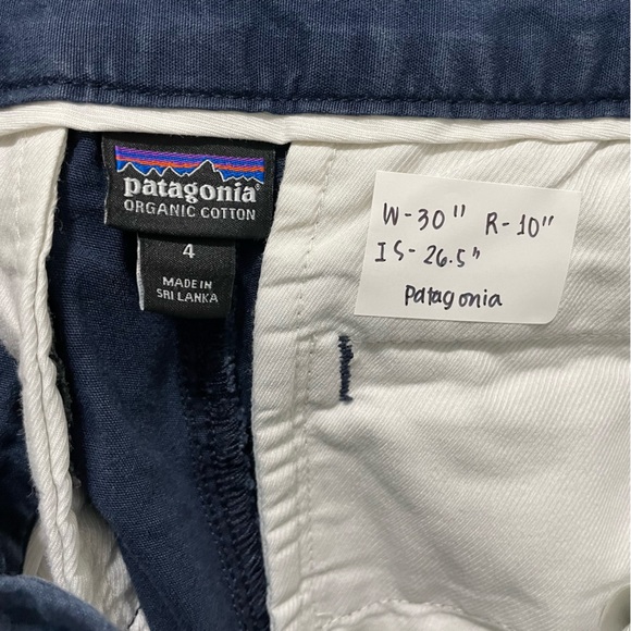 Patagonia Women's Blue high rise trouser pants | Sz 4 Waist 30" - Picture 3 of 13